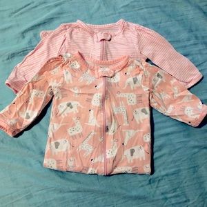 3/$15 Just One You 2-way Zipper Sleep N Play 9M